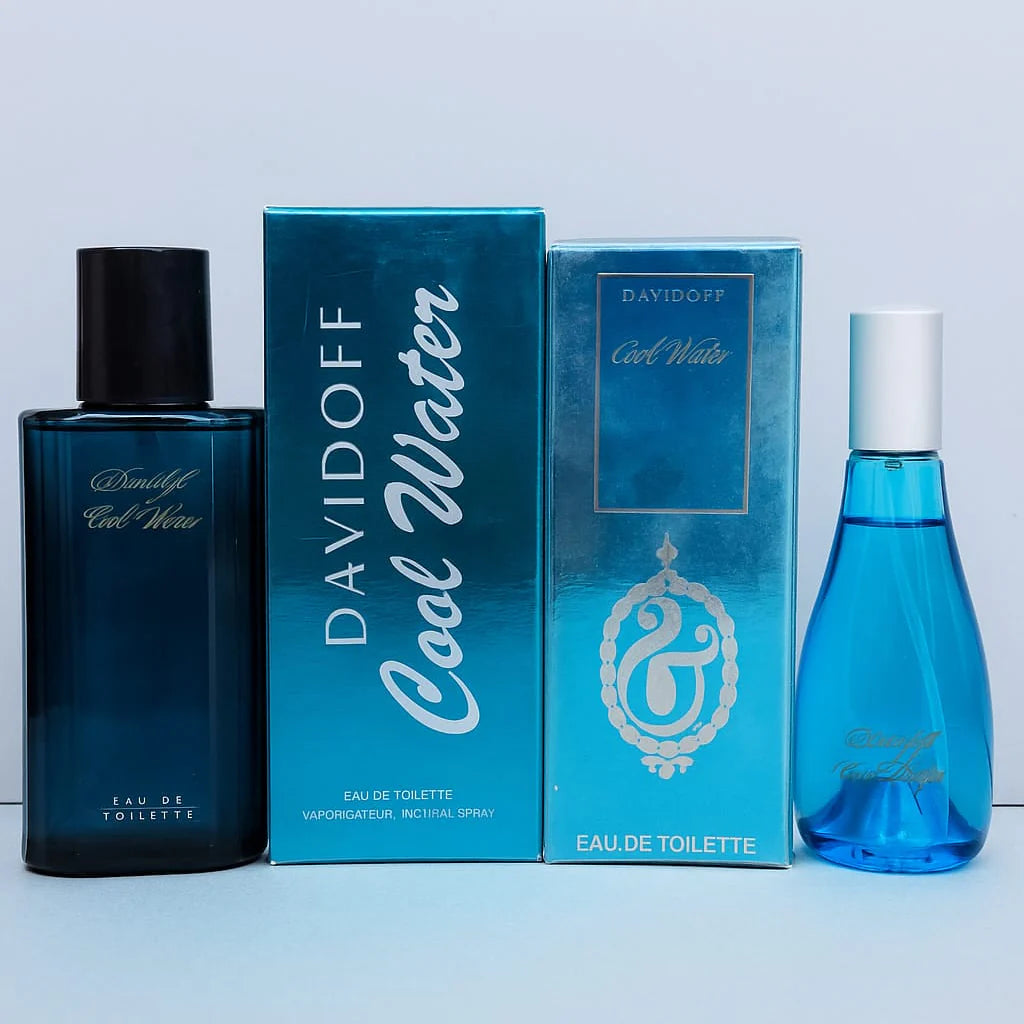 Davidoff 2pcs Cool Water - 100ml Davidoff
