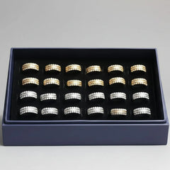 Gold-Plated Zirconia Rings – Elegant Sparkle for Every Occasion Cosmia.pk