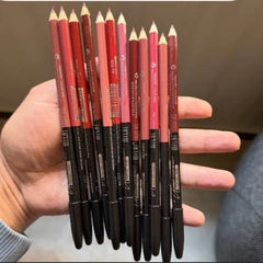 2in1 Lip & Eye Liner Pencils - 12PCS Cosmia.pk