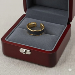 Stainless steel Adjustable ring Cosmia