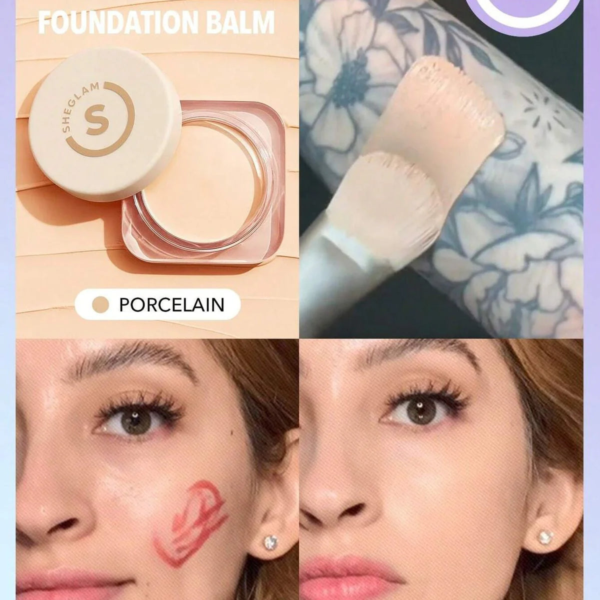 SHEGLAM Full Coverage Foundation Balm Sheglam