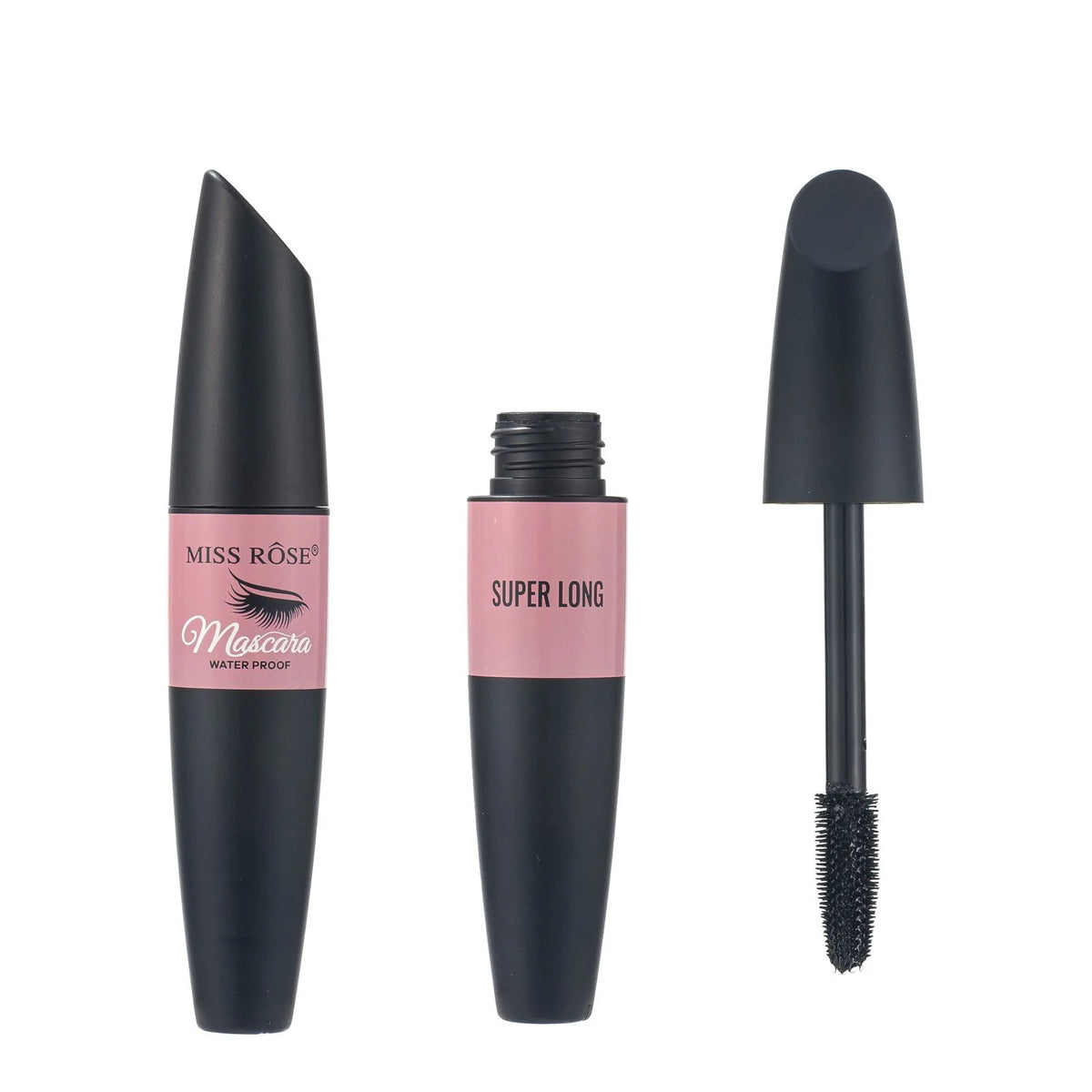 Miss Rose Super Long, Waterproof Mascara Miss Rose