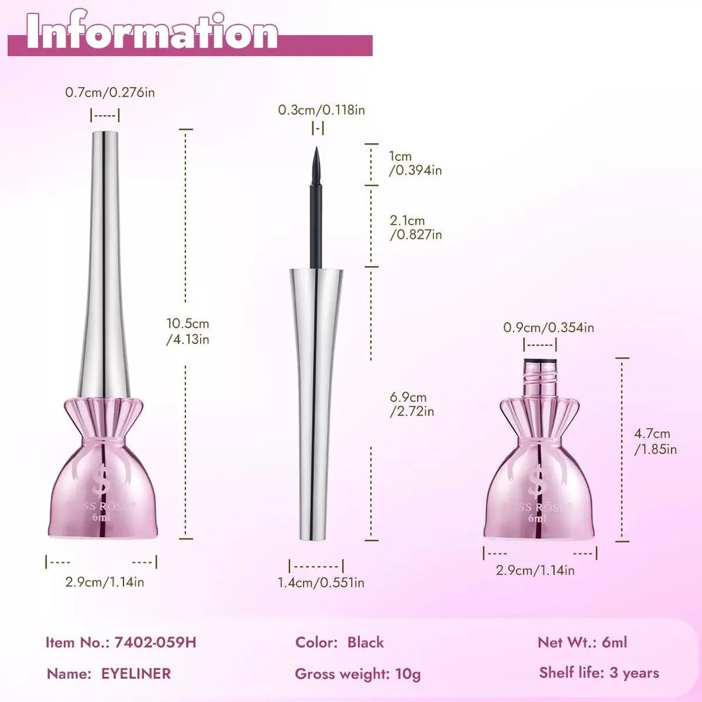 Miss Rose Waterproof Dollee Eyeliner Miss Rose