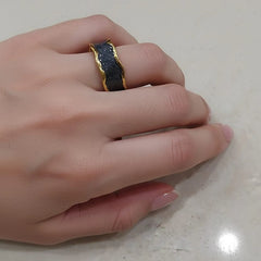 Stainless steel Adjustable ring Cosmia