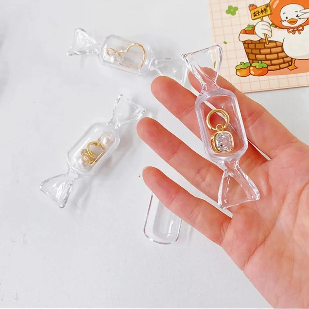 Transparent Mini Toffee Organizer - Pack Of 10 Cosmia.pk