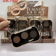 Mocallure Flaunt It Brows 3 Colors Eyebrow Powder palette Mocallure