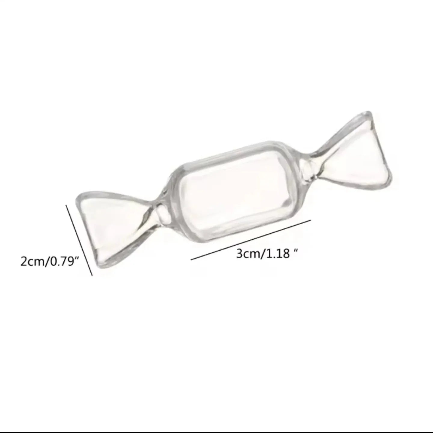 Transparent Mini Toffee Organizer - Pack Of 10 Cosmia.pk