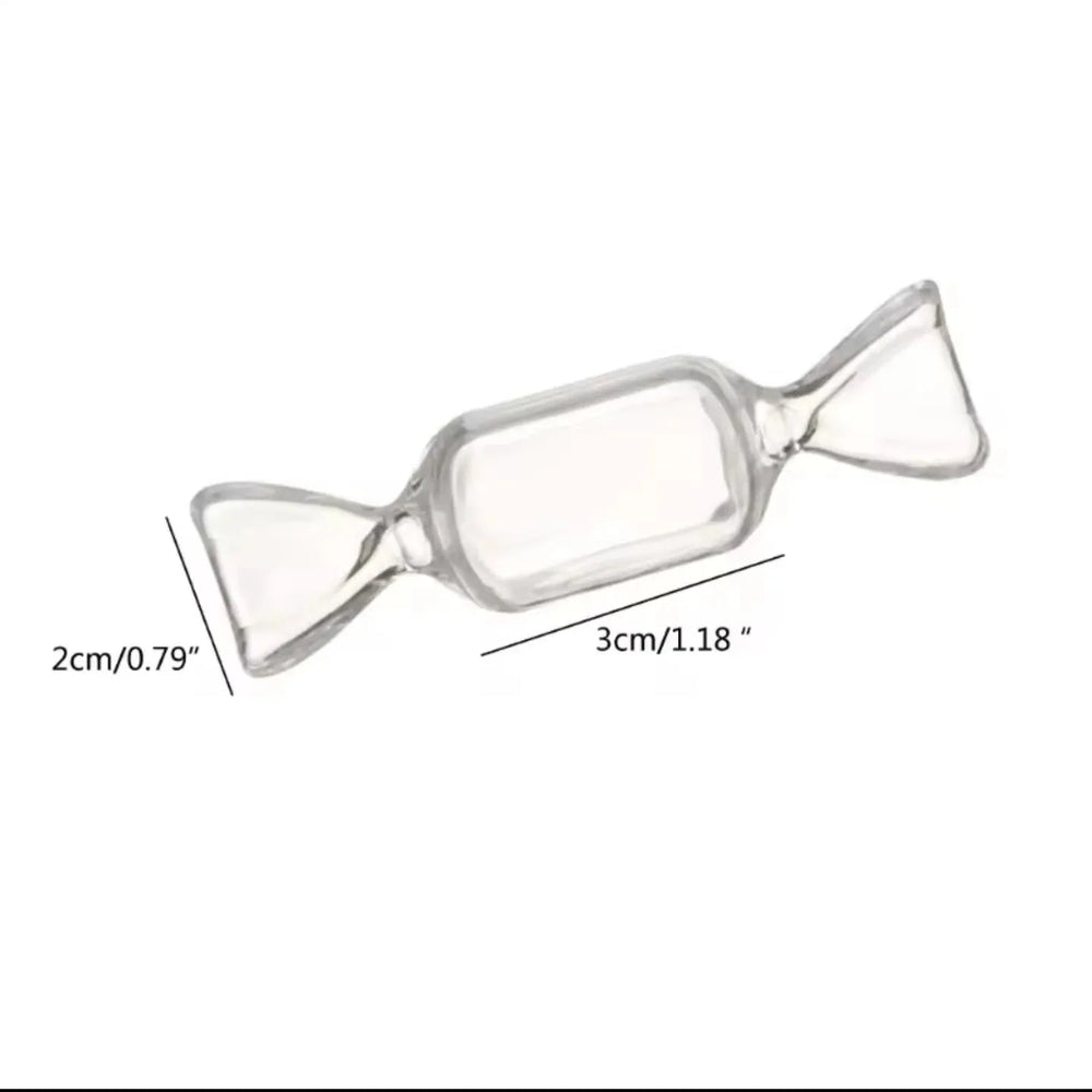 Transparent Mini Toffee Organizer - Pack Of 10 Cosmia.pk