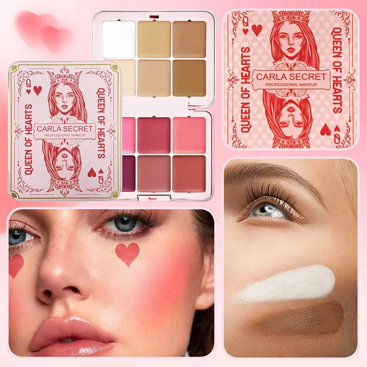 Carla Secret Concealer & Blush Palette Carla Secret