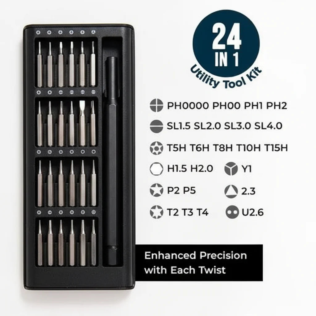 24 In 1 Screwdriver Set Cosmia.pk