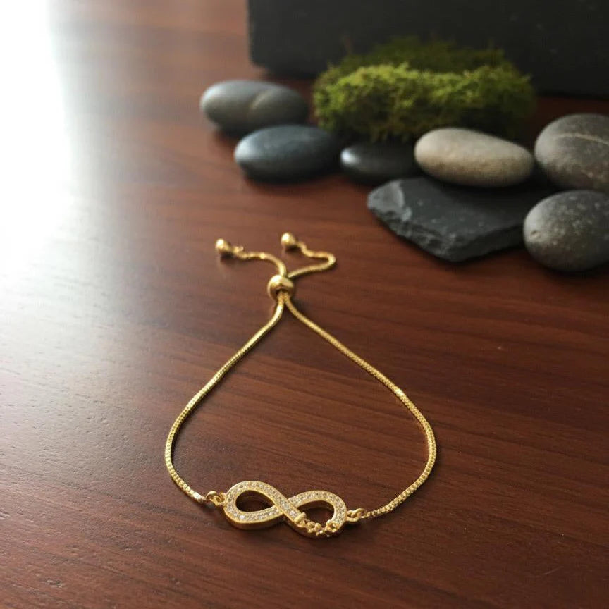 Infinity Gold Bracelet Cosmia