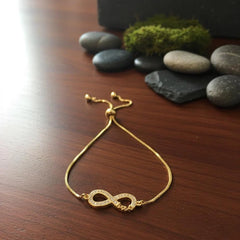 Infinity Gold Bracelet Cosmia
