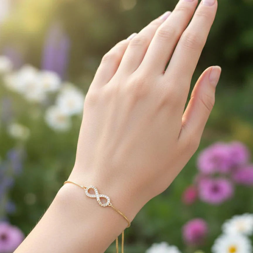 Infinity Gold Bracelet Cosmia