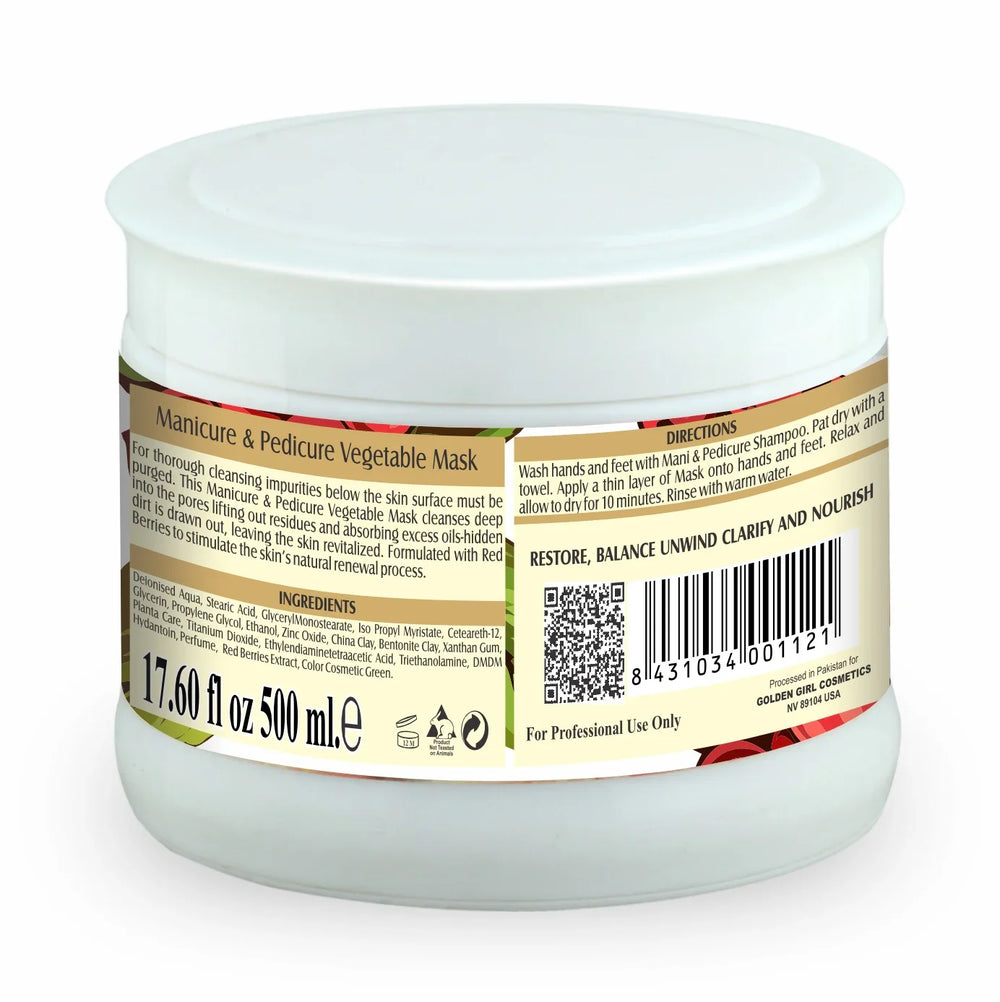 Soft Touch Manicure & Pedicure Vegetable Mask Soft Touch