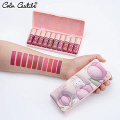 Color Castle Mini Matte LipGloss 10‑in‑1 Pack Color Castle