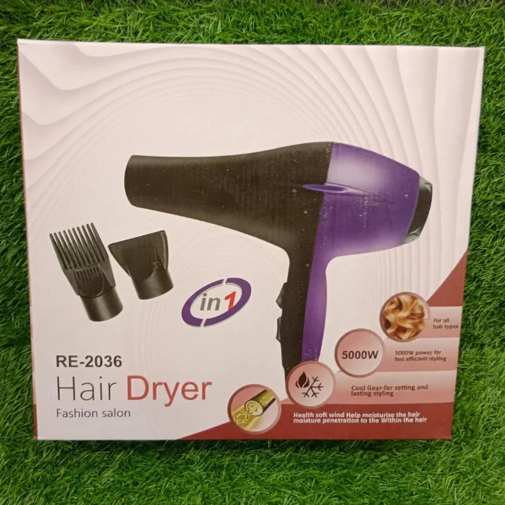 Hair Dryer - 5000W - RE-2036 Cosmia.pk