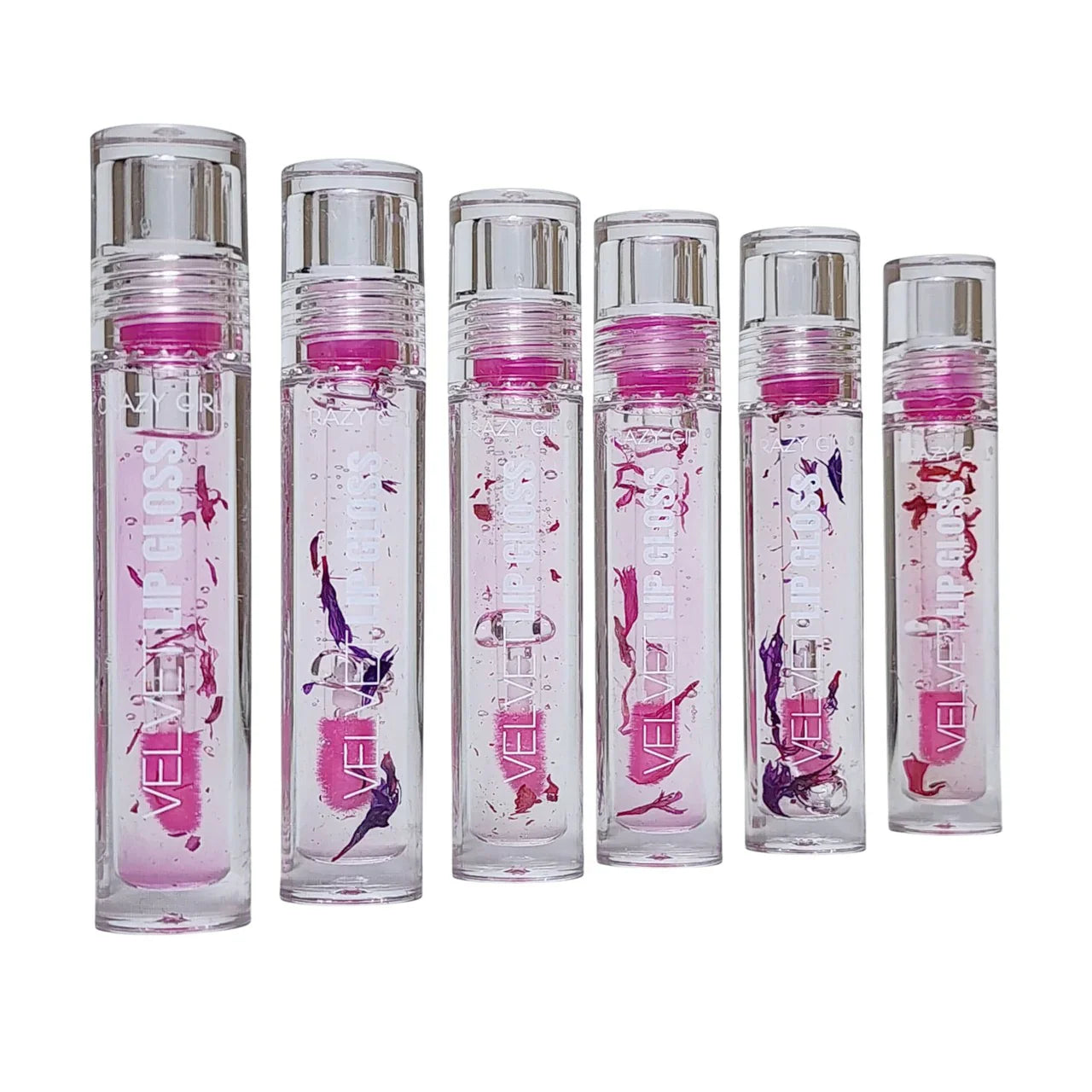 Crazy Girl Transparent Velvet Lip Gloss Crazy Girl