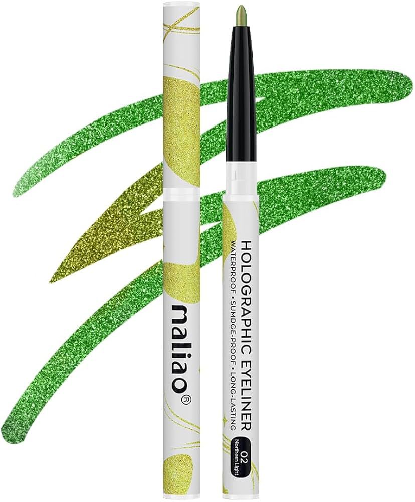 Maliao Holographic Eyeliner with Multichrome Effect Maliao