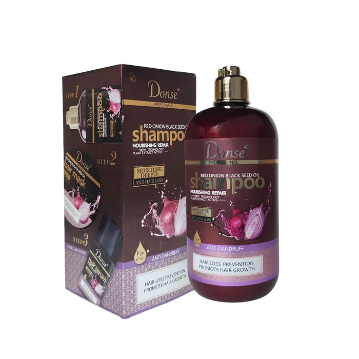 Donse Onion Anti Hair Loss Anti Dandruff Shampoo Donse
