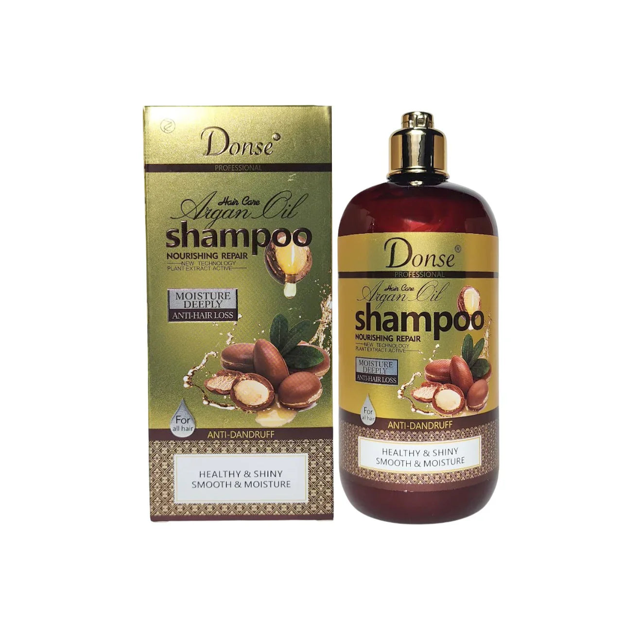 Donse Argan Oil Anti Hair Loss Anti Dandruff Shampoo Donse