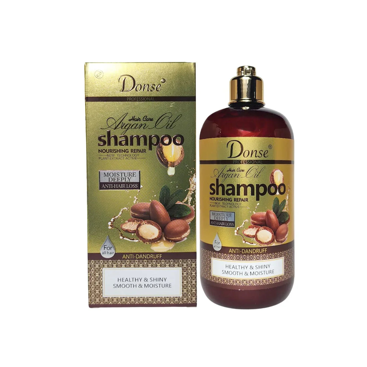 Donse Argan Oil Anti Hair Loss Anti Dandruff Shampoo Donse