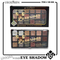 Gege Moon 18 Colors Luxurious Eyeshadow Palette Gege Moon