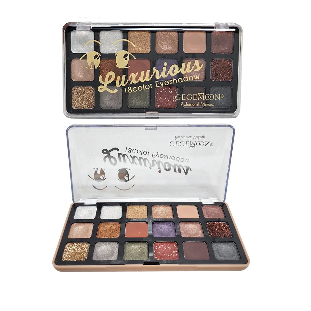 Gege Moon 18 Colors Luxurious Eyeshadow Palette Gege Moon