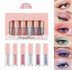 Dragon Ranee Liquid Eyeshadow + Eyeliner 6pc Pack Dragon Ranee
