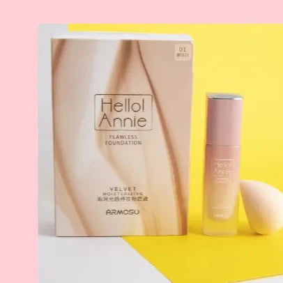 ARMOSO Hello Annie Flawless Velvet Moisturizing Foundation Armoso