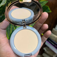 Emelie Double Face Powder – 2-in-1 Compact for Flawless Matte Finish Emelie