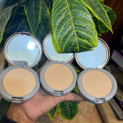 Emelie Double Face Powder – 2-in-1 Compact for Flawless Matte Finish Emelie