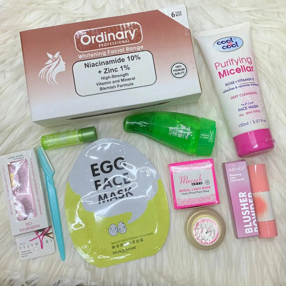 Deal 9‑in‑1 Beauty & Skincare Essentials Set Cosmia.pk