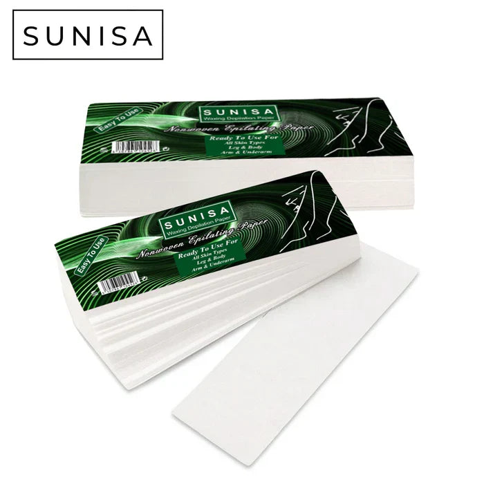 SUNISA Beauty Hair Removal Depilatory Wax Strip Paper Sunisa