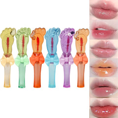 ROMANTIC MAY Magic Cute Little Foot Design Lip Gloss Romantic May