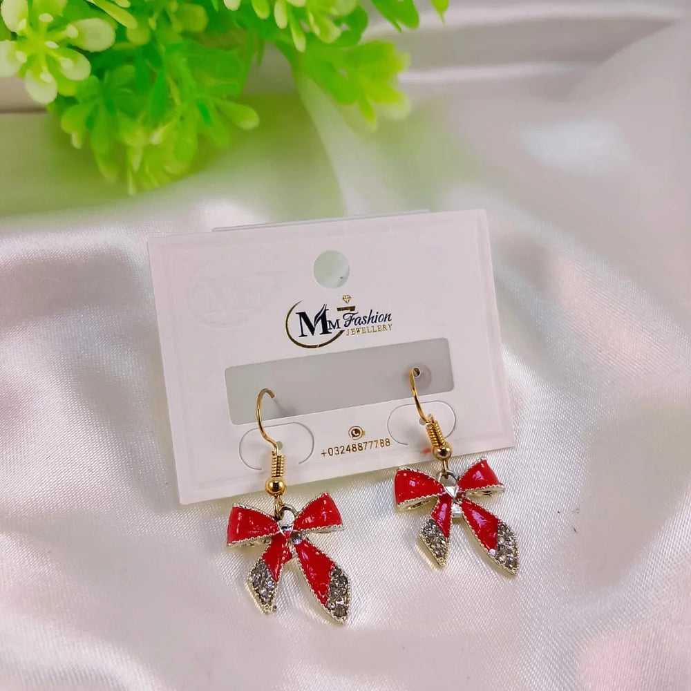 China Funkey Bow Earrings – Each Cosmia