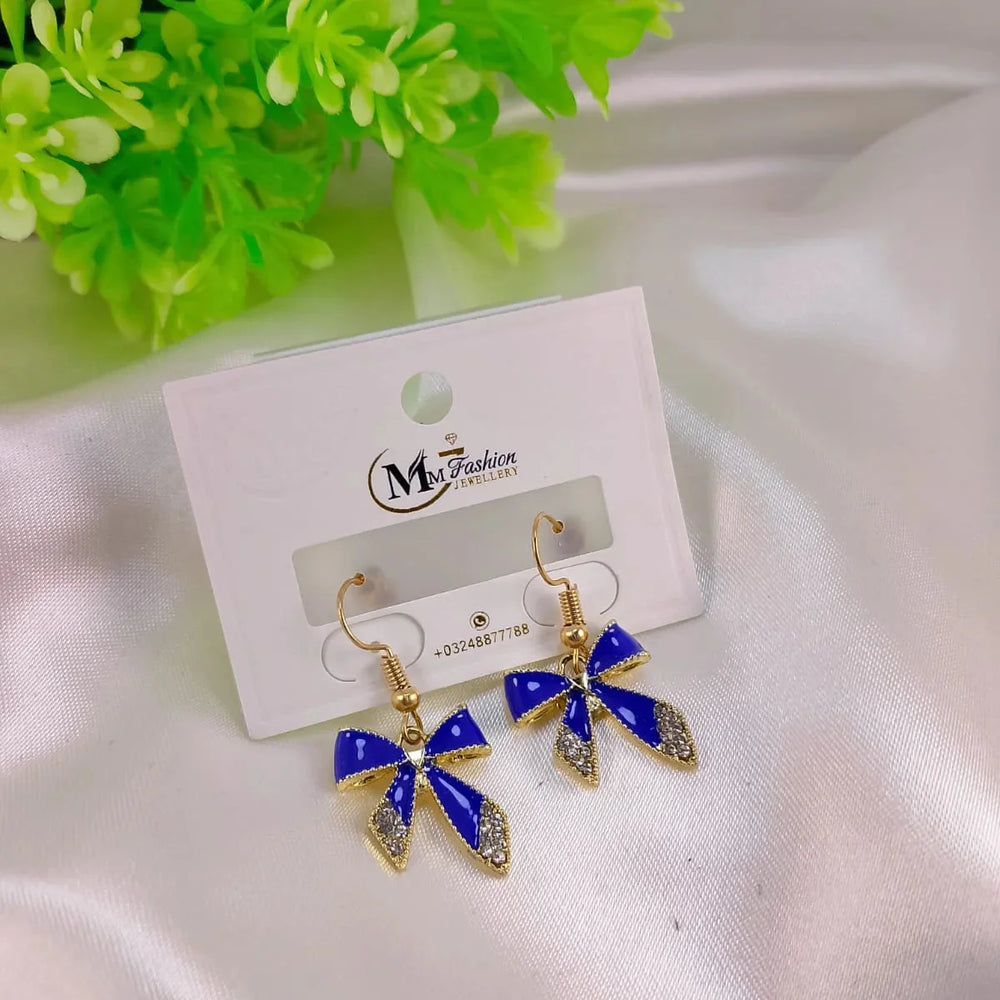 China Funkey Bow Earrings – Each Cosmia