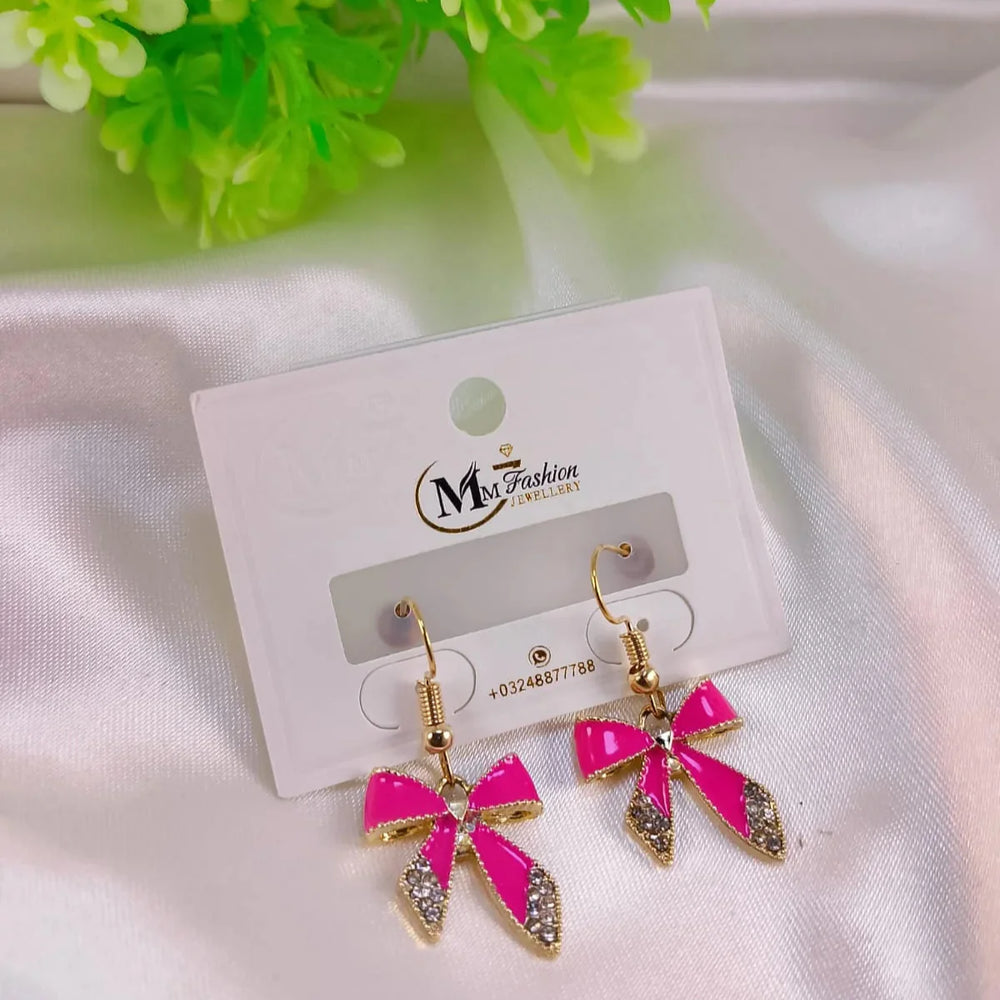 China Funkey Bow Earrings – Each Cosmia