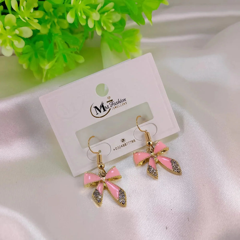 China Funkey Bow Earrings – Each Cosmia