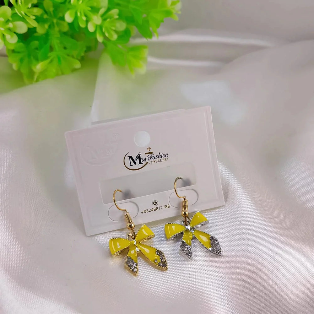 China Funkey Bow Earrings – Each Cosmia