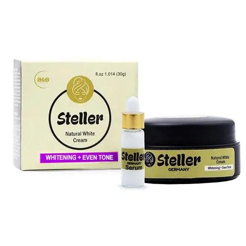 Steller Natural Whitening Cream + Serum Steller