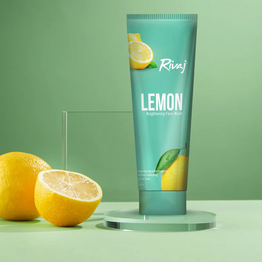 Rivaj Whitening Face Wash - Lemon Extract Rivaj