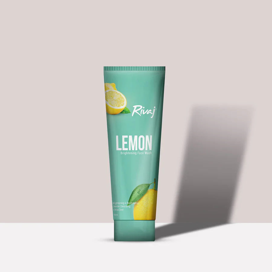 Rivaj Whitening Face Wash - Lemon Extract Rivaj