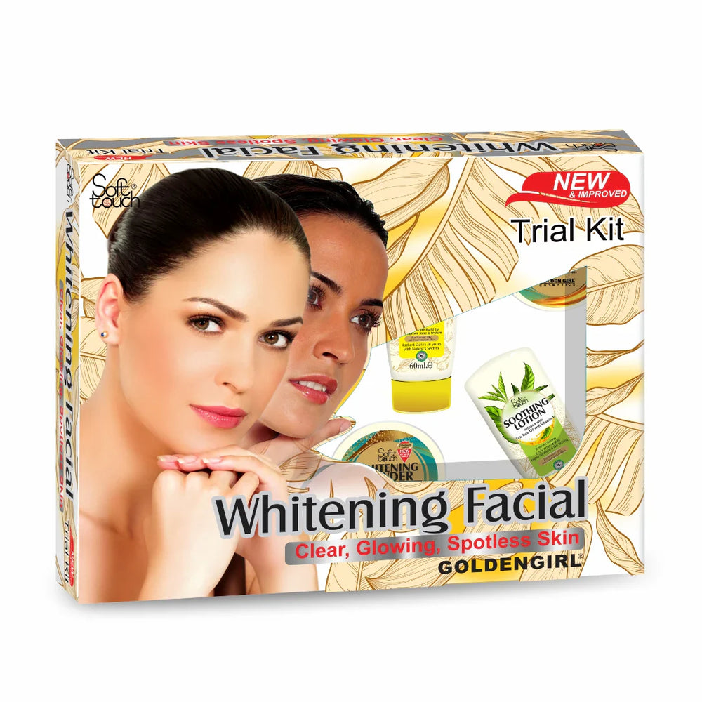 Soft Touch Whitening Facial Trial Kit 7 Items Soft Touch