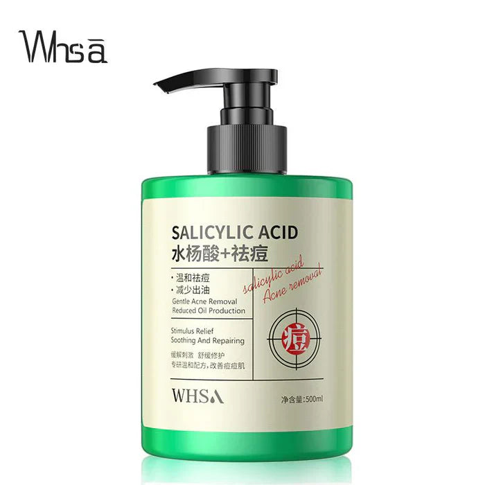 Whsa Salicylic Acid Pore Cleansing Facial Cleanser - 500ml Whsa