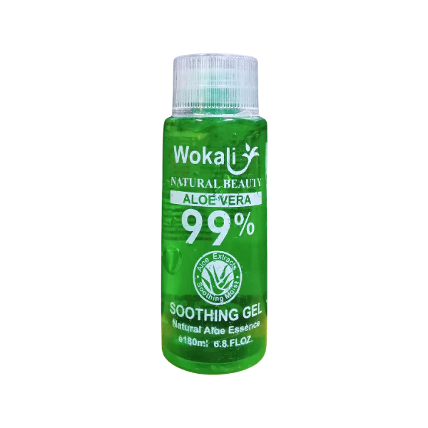 Wokali Natural Beauty Aloe Vera Soothing Gel 99% Wokali