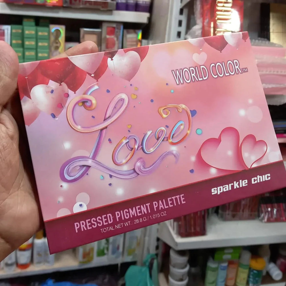 World Color Sparkle Chic 24 Color Eyeshadow Palette World Color