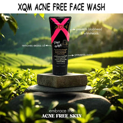 XQM Acne Free Facewash Prevents Acne Eruptions Removes Excess Oil XQM