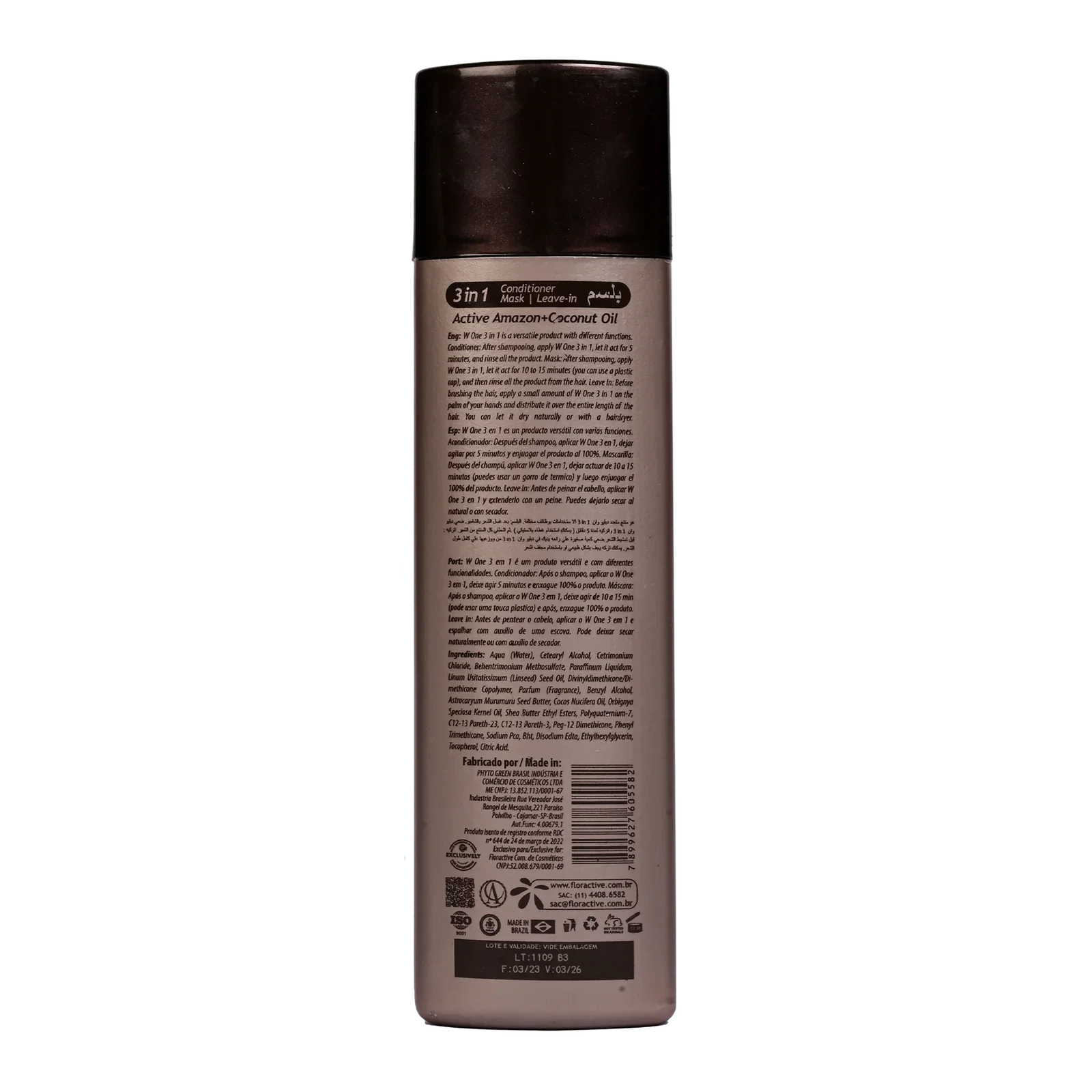 Floractive Nanoplastia W One Hair Shampoo 300ml Floractive