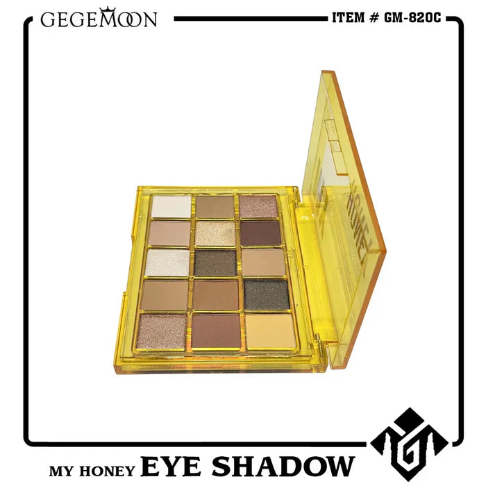 Gege Moon 15 Colors Eyeshadow Palette Gege Moon
