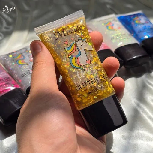 Muindo Unicorn Liquid Glitter Gel - 30ml Muindo